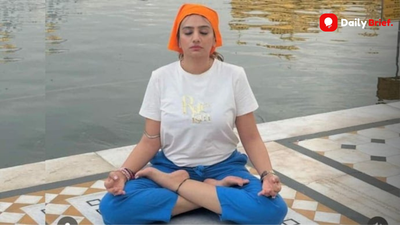 Police case filed against Instagram influencer for doing yoga in Golden Temple